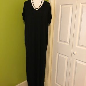 Reb & J Black Maxi Dress NWOT
